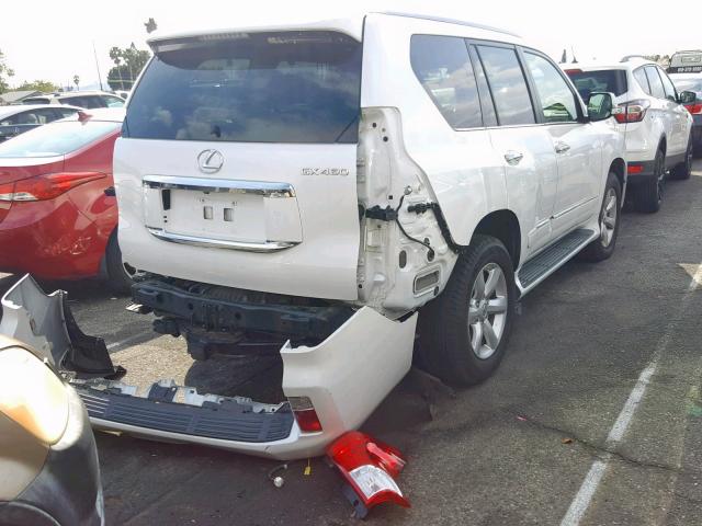 JTJBM7FX2D5055145 - 2013 LEXUS GX WHITE photo 4