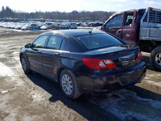 1C3LC46J18N211450 - 2008 CHRYSLER SEBRING LX BLACK photo 3