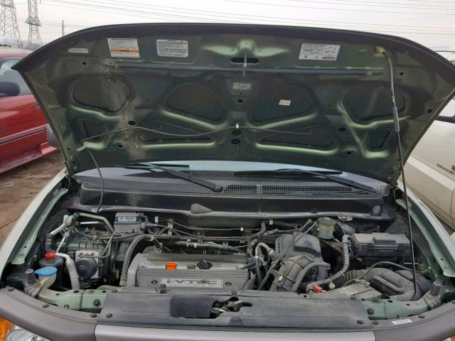 5J6YH28594L027574 - 2004 HONDA ELEMENT EX GREEN photo 7