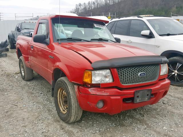 1FTYR10E81TA56648 - 2001 FORD RANGER RED photo 1