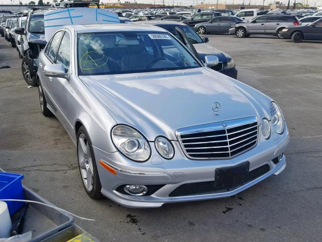 WDBUF56X39B383773 - 2009 MERCEDES-BENZ E 350 SILVER photo 1