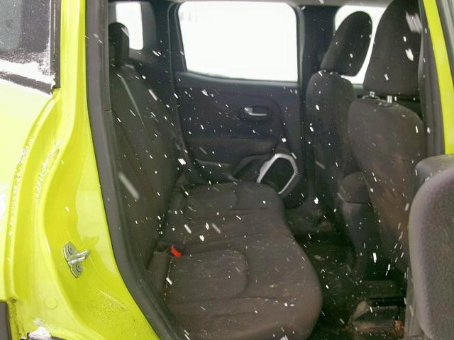 ZACCJBABXJPG92527 - 2018 JEEP RENEGADE S Yaşıl foto 6