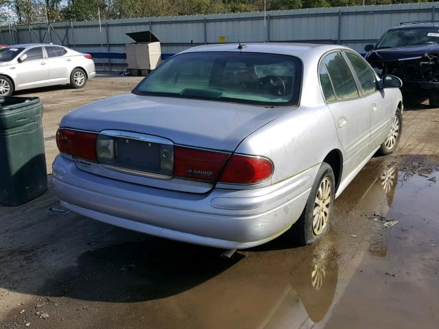 1G4HP52K85U144319 - 2005 BUICK LESABRE CU SILVER photo 4