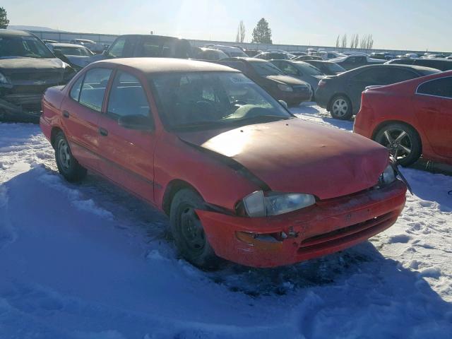 1Y1SK5262TZ024118 - 1996 GEO PRIZM BASE 红色 照片 1