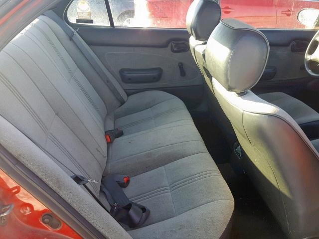 1Y1SK5262TZ024118 - 1996 GEO PRIZM BASE 红色 照片 6