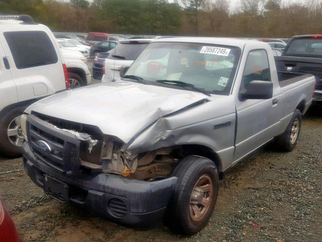 1FTKR1AD0BPA86457 - 2011 FORD RANGER SILVER photo 2