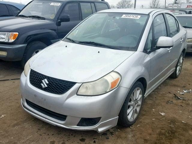 JS2YC414485104370 - 2008 SUZUKI SX4 SILVER photo 2