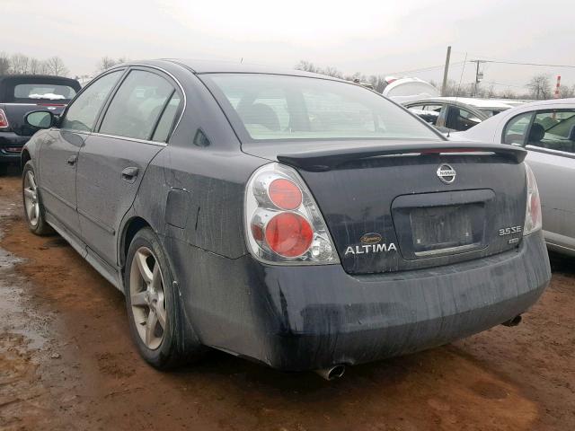 1N4BL11D15N436797 - 2005 NISSAN ALTIMA SE BLACK photo 3