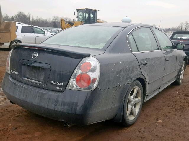 1N4BL11D15N436797 - 2005 NISSAN ALTIMA SE BLACK photo 4