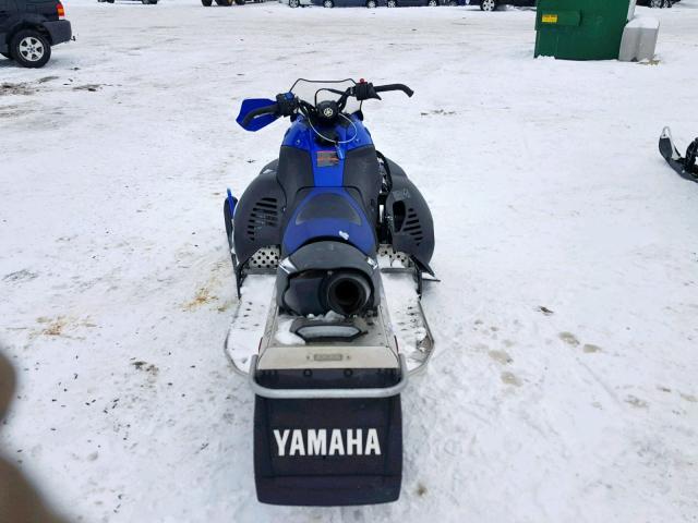 JYE8GL0058A000611 - 2008 YAMAHA FX NYTRO BLUE photo 9