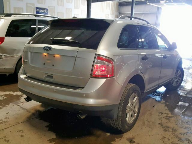 2FMDK3GC9ABB40153 - 2010 FORD EDGE SE GRAY photo 4