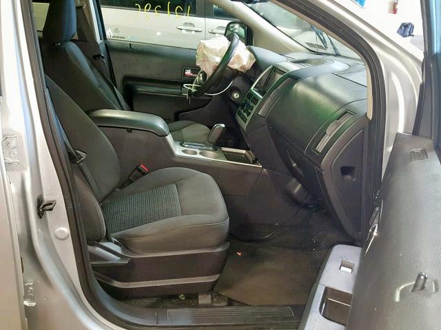 2FMDK3GC9ABB40153 - 2010 FORD EDGE SE GRAY photo 5