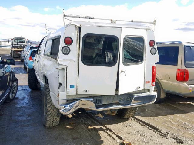 3D7LS38C05G802872 - 2005 DODGE RAM 3500 S WHITE photo 3