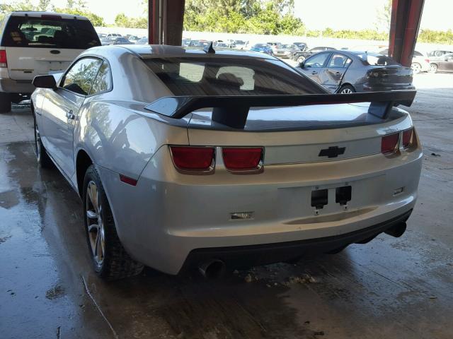 2G1FA1EV5A9224477 - 2010 CHEVROLET CAMARO LS GRAY photo 3