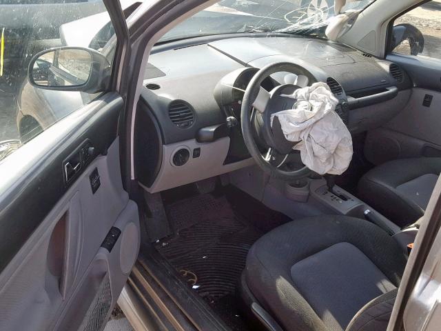 3VWCK31C35M402436 - 2005 VOLKSWAGEN NEW BEETLE Grafit foto 9