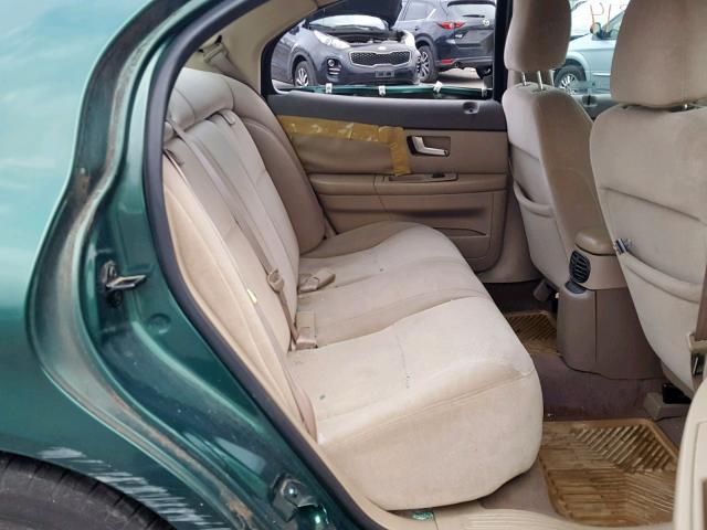 1MEFM53S3YG635157 - 2000 MERCURY SABLE LS GREEN photo 6