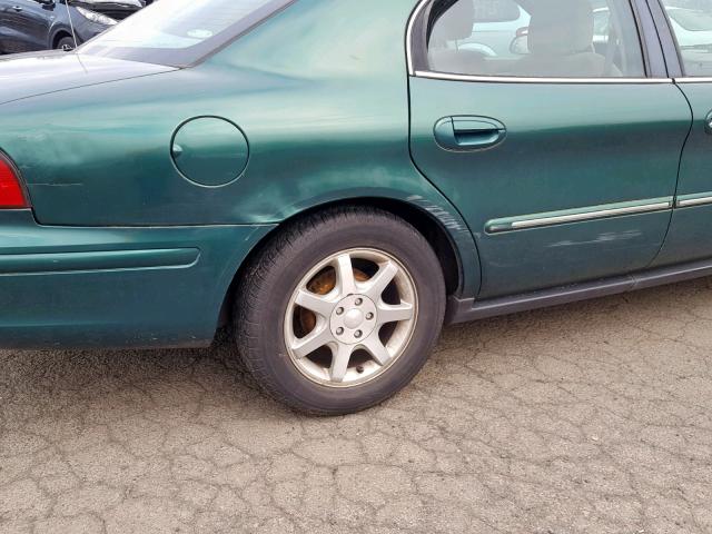 1MEFM53S3YG635157 - 2000 MERCURY SABLE LS GREEN photo 9