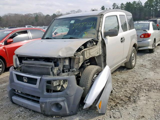 5J6YH17233L014268 - 2003 HONDA ELEMENT DX GRAY photo 2