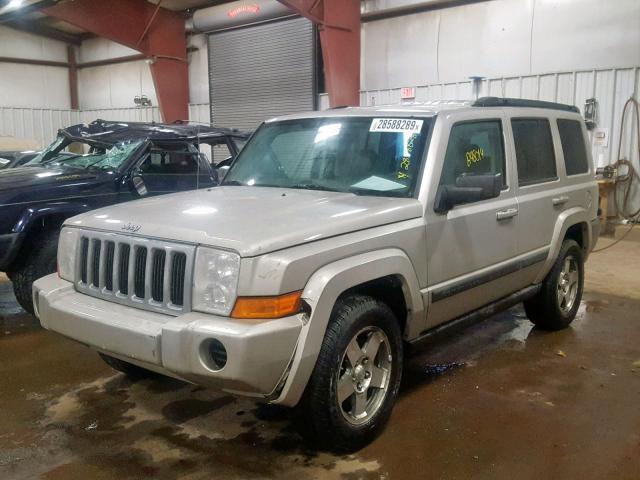 1J8HG48K59C505371 - 2009 JEEP COMMANDER GRAY photo 2