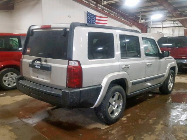 1J8HG48K59C505371 - 2009 JEEP COMMANDER GRAY photo 4