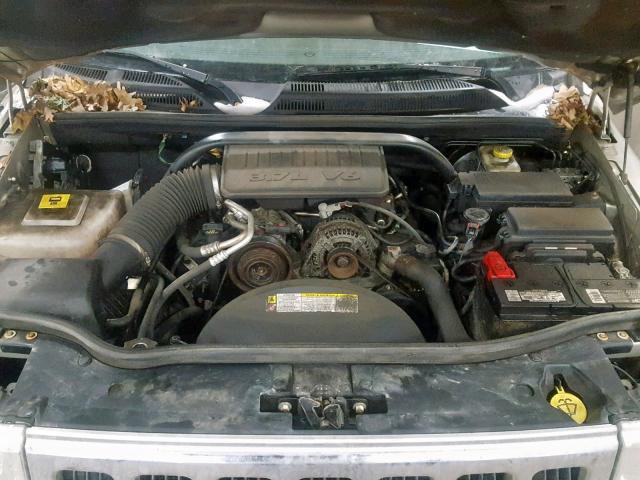 1J8HG48K59C505371 - 2009 JEEP COMMANDER GRAY photo 7