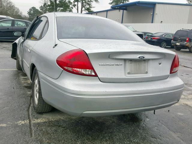 1FAFP55U84A151530 - 2004 FORD TAURUS SES SILVER photo 3