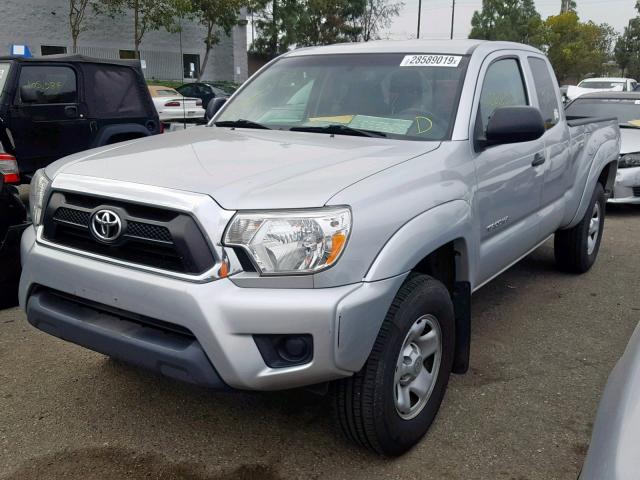 5TFTX4GN2CX014110 - 2012 TOYOTA TACOMA PRE SILVER photo 2