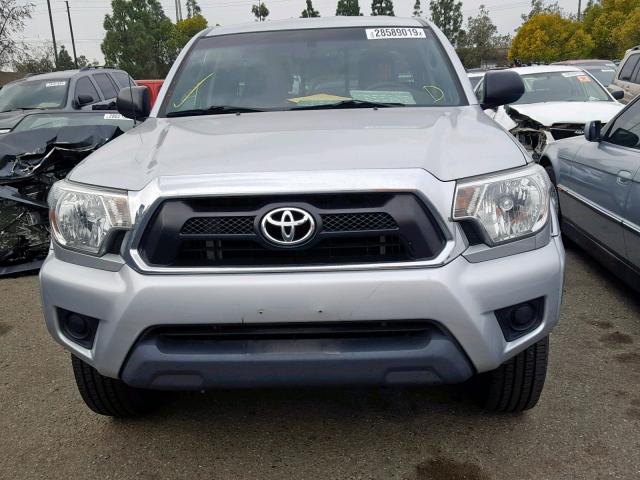 5TFTX4GN2CX014110 - 2012 TOYOTA TACOMA PRE SILVER photo 9