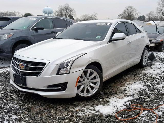 1G6AG5RXXH0200315 - 2017 CADILLAC ATS WHITE photo 2