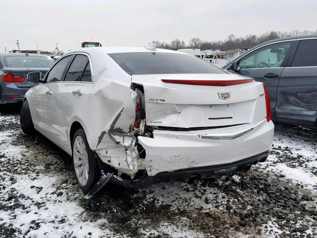 1G6AG5RXXH0200315 - 2017 CADILLAC ATS WHITE photo 3