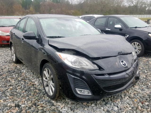 JM1BL1W55B1472300 - 2011 MAZDA 3 S BLACK photo 1