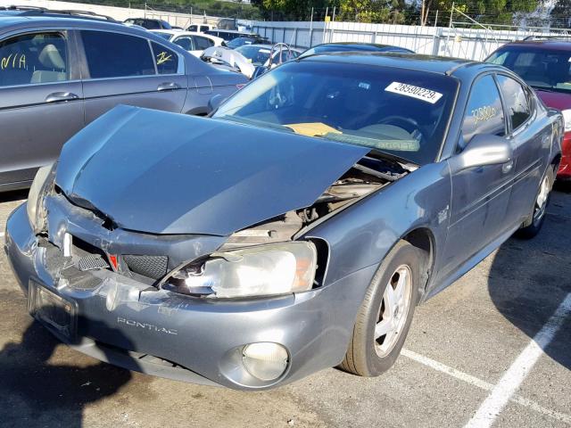 2G2WS522241247163 - 2004 PONTIAC GRAND PRIX GRAY photo 2