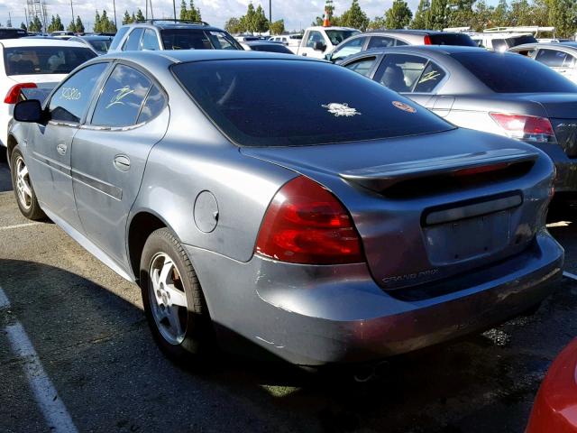 2G2WS522241247163 - 2004 PONTIAC GRAND PRIX GRAY photo 3