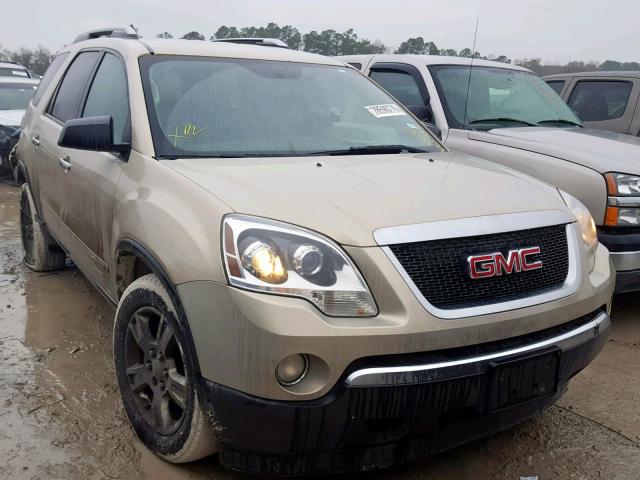 1GKER13D39J106583 - 2009 GMC ACADIA SLE GOLD photo 1