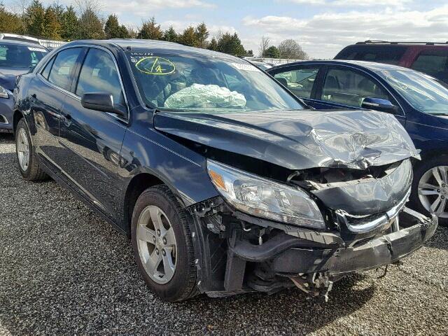 1G11B5SL1EF293956 - 2014 CHEVROLET MALIBU LS GRAY photo 1