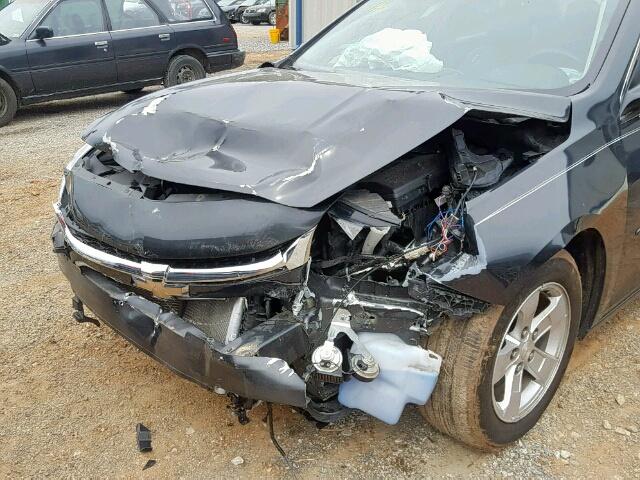 1G11B5SL1EF293956 - 2014 CHEVROLET MALIBU LS GRAY photo 9