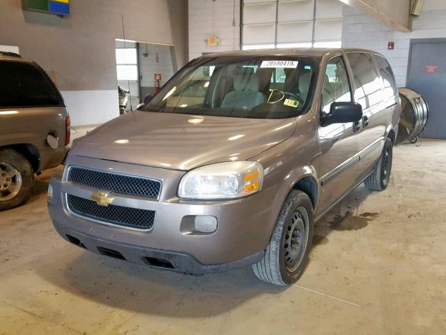 1GNDV23L76D205182 - 2006 CHEVROLET UPLANDER L 棕色 照片 2