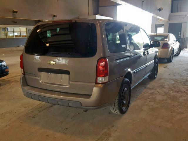 1GNDV23L76D205182 - 2006 CHEVROLET UPLANDER L 棕色 照片 4
