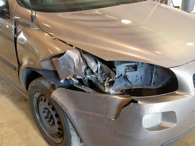 1GNDV23L76D205182 - 2006 CHEVROLET UPLANDER L 棕色 照片 9