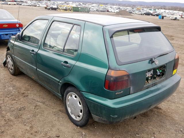 3VWMA81H7VM120378 - 1997 VOLKSWAGEN GOLF JAZZ GREEN photo 3