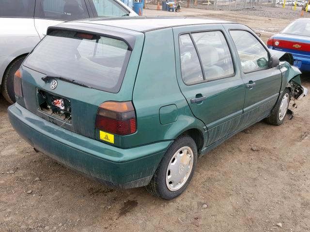 3VWMA81H7VM120378 - 1997 VOLKSWAGEN GOLF JAZZ GREEN photo 4