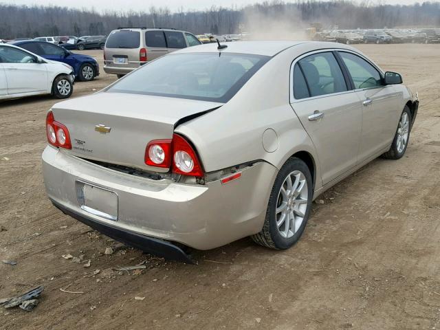 1G1ZE5EB6AF213798 - 2010 CHEVROLET MALIBU LTZ თაფლისფერი ფოტო 4