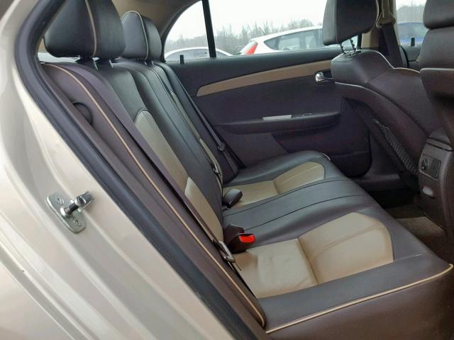 1G1ZE5EB6AF213798 - 2010 CHEVROLET MALIBU LTZ თაფლისფერი ფოტო 6