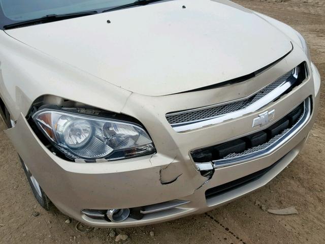 1G1ZE5EB6AF213798 - 2010 CHEVROLET MALIBU LTZ თაფლისფერი ფოტო 9