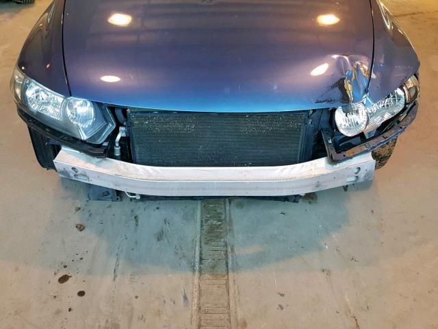 2HGFG12959H507669 - 2009 HONDA CIVIC EXL BLUE photo 9