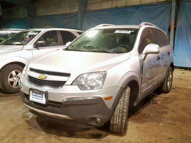3GNAL2EK5ES513883 - 2014 CHEVROLET CAPTIVA LS 银色 照片 2