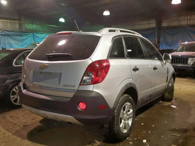 3GNAL2EK5ES513883 - 2014 CHEVROLET CAPTIVA LS 银色 照片 4