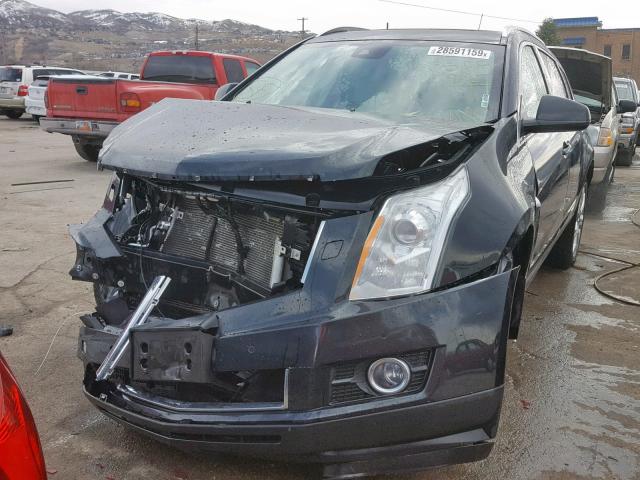 3GYFNJE30DS520454 - 2013 CADILLAC SRX PREMIU BLACK photo 2