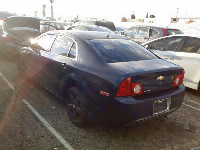 1G1ZG57BX84257638 - 2008 CHEVROLET MALIBU LS BLUE photo 3