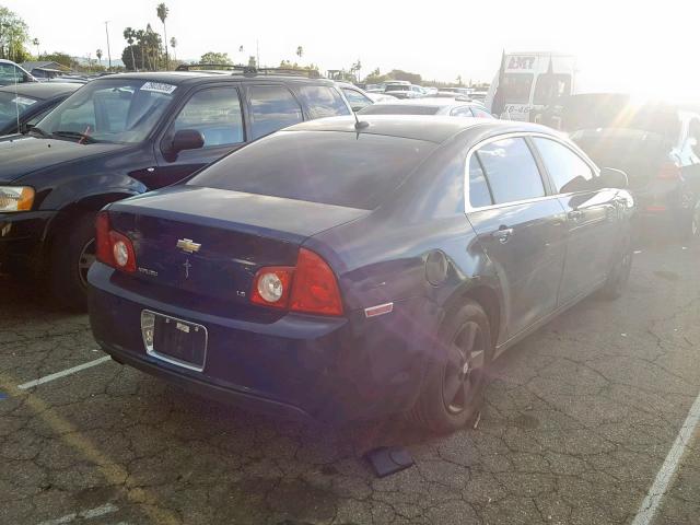 1G1ZG57BX84257638 - 2008 CHEVROLET MALIBU LS BLUE photo 4